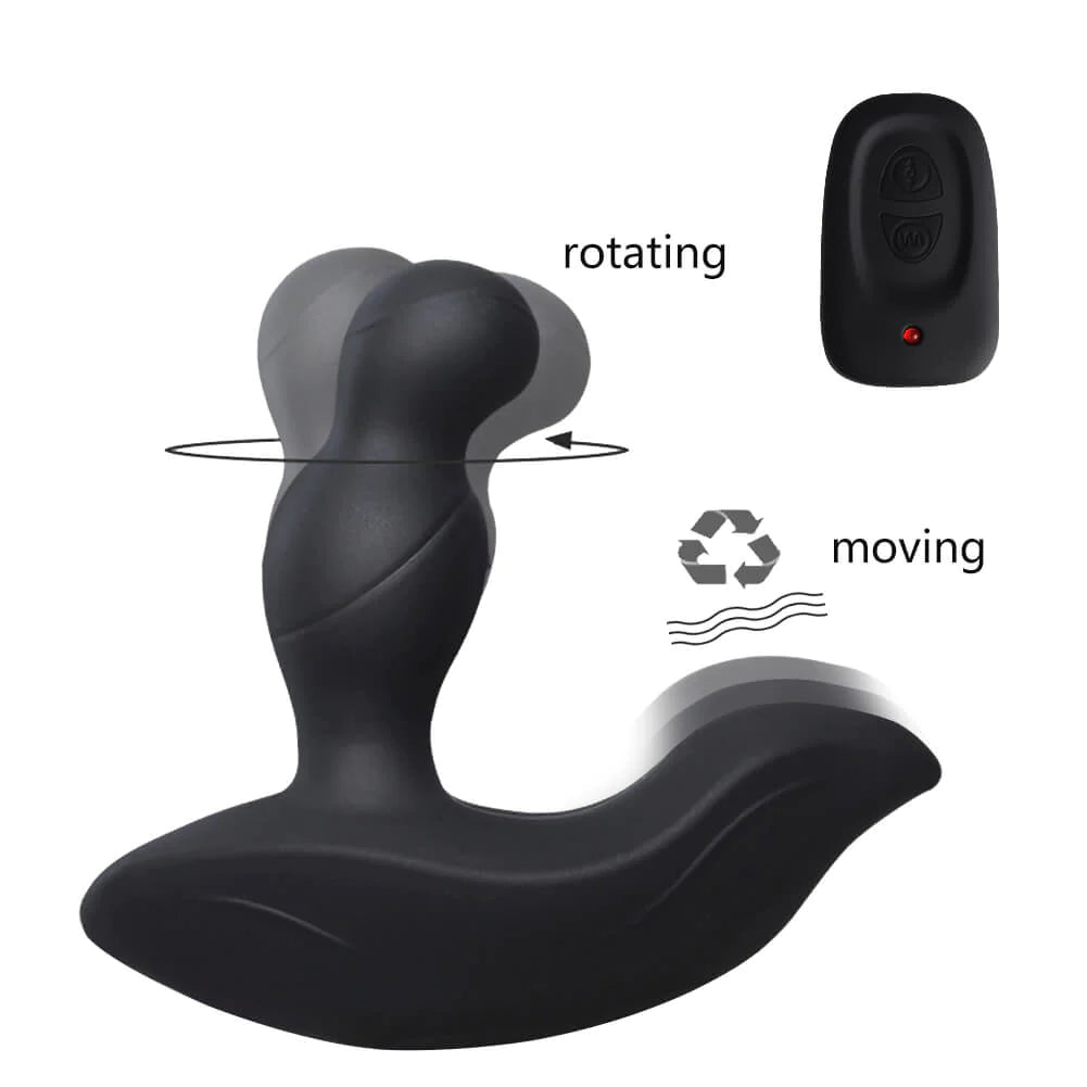 Rocks Off Prostate Massager | Vibrating Butt Plug | 11 Modes | Medical grade silicone