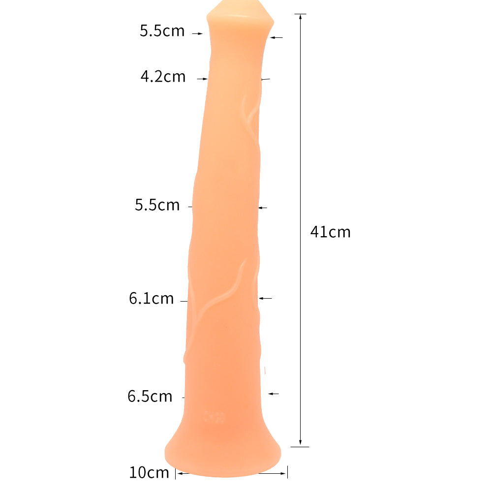 FKKA Horse Dildo | 17" Premium Grade | Skin | Suction Cup