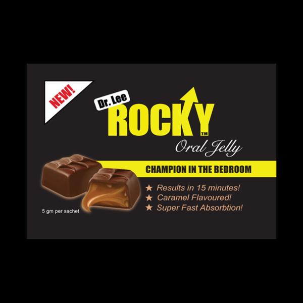 Rocky | Caramel l Sildenafil l Oral Jelly l Hard Erection l Stamina l Libido