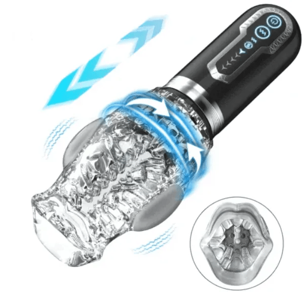 3D Thunder Suck | Rotating Oral Sex Masturbator | Automatic | Open Cup Design https://www.mysexshop.co.za/
