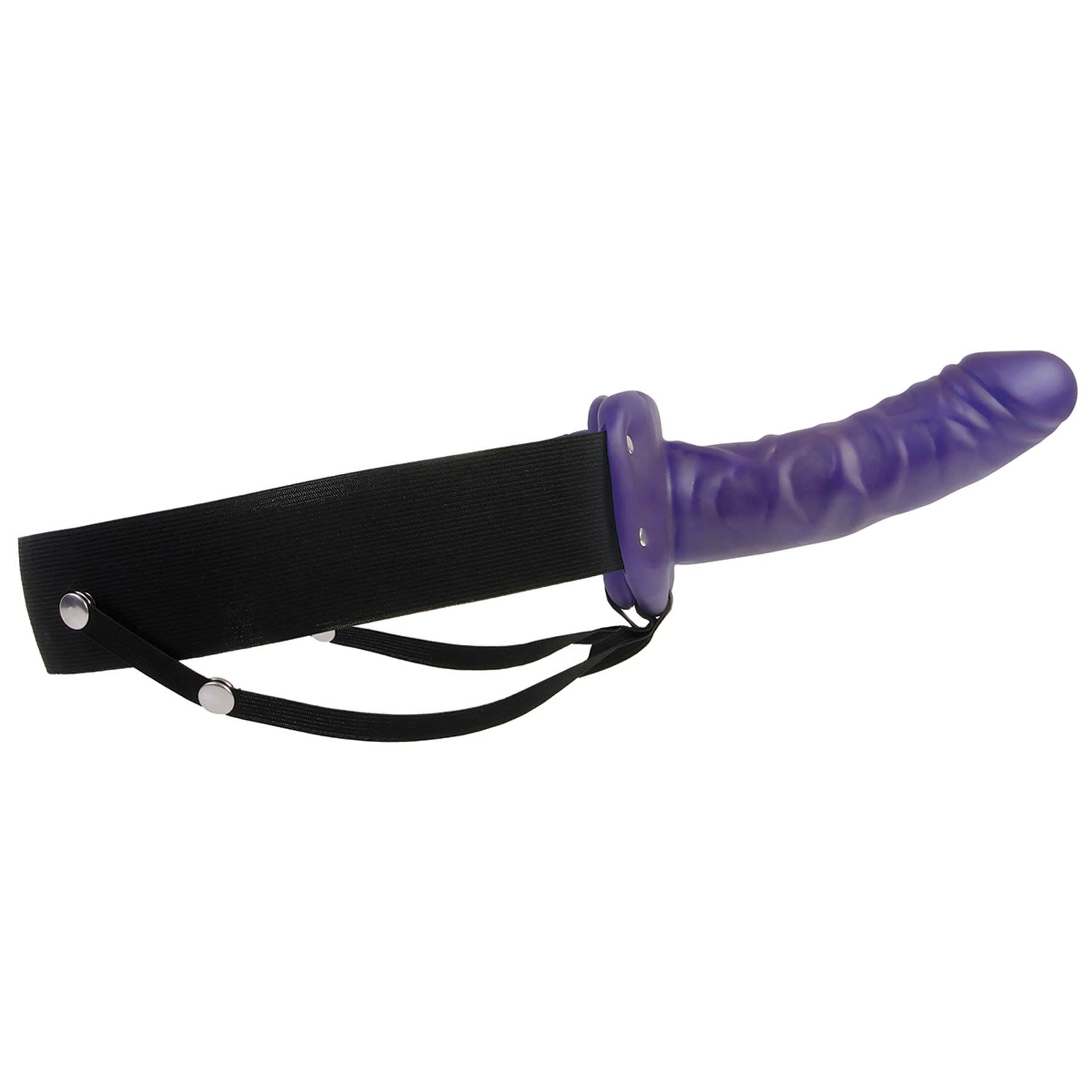 6" hollow strap-on dildo | Adjustable