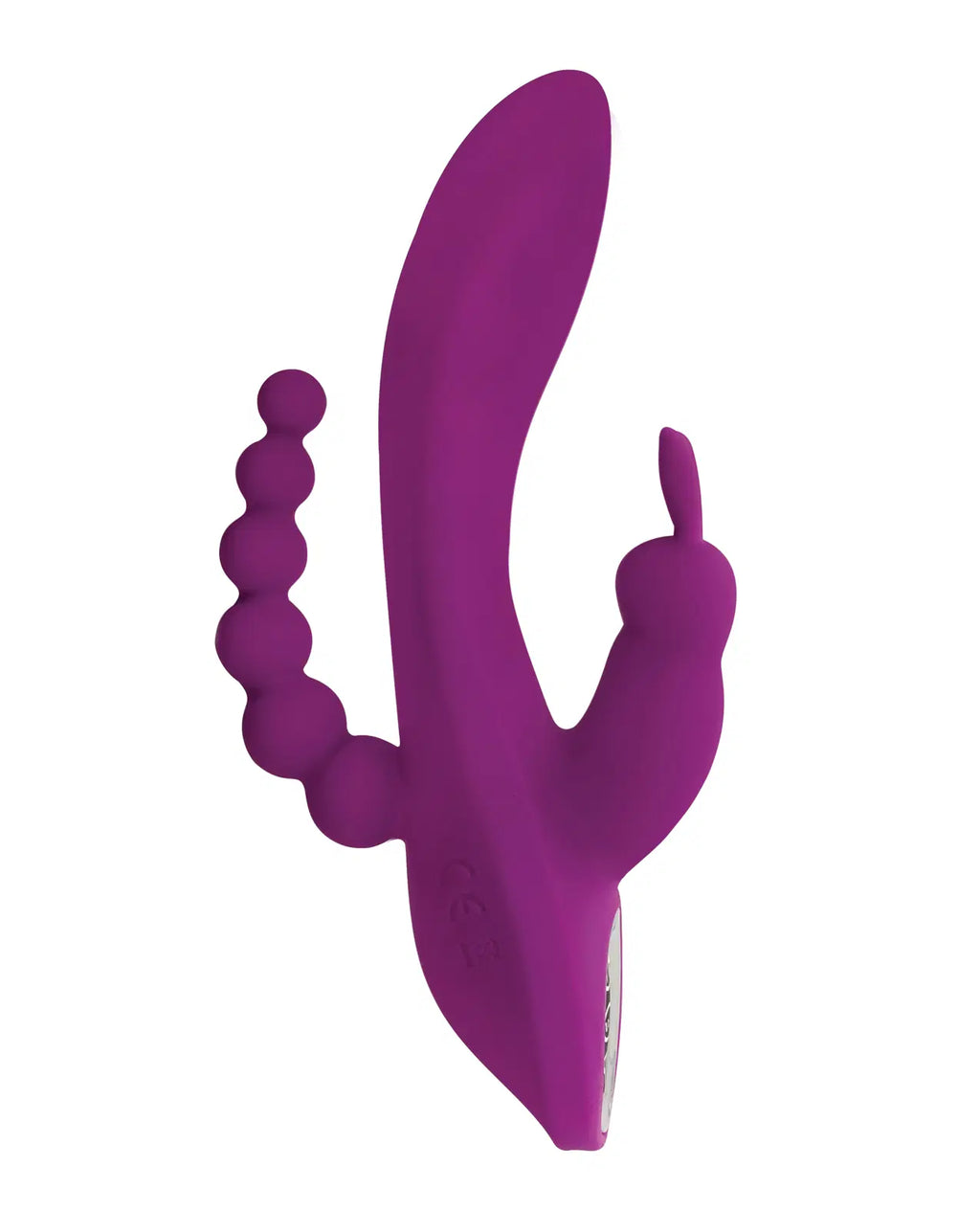 Orgasmic Purple Rabbit Vibrator | Clit Stimulator | Anal Beads  | USB