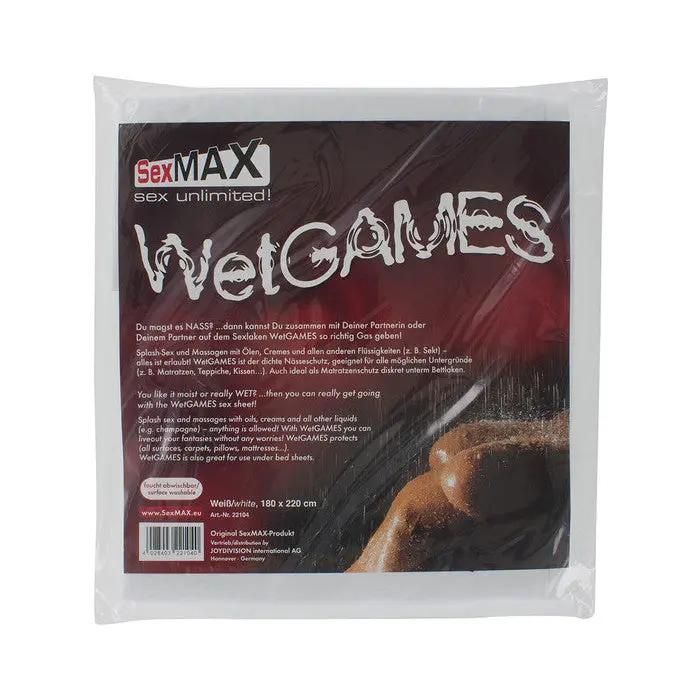 SexMax Wet Games | Sex Sheet | 180 X 220 | White https://www.mysexshop.co.za/