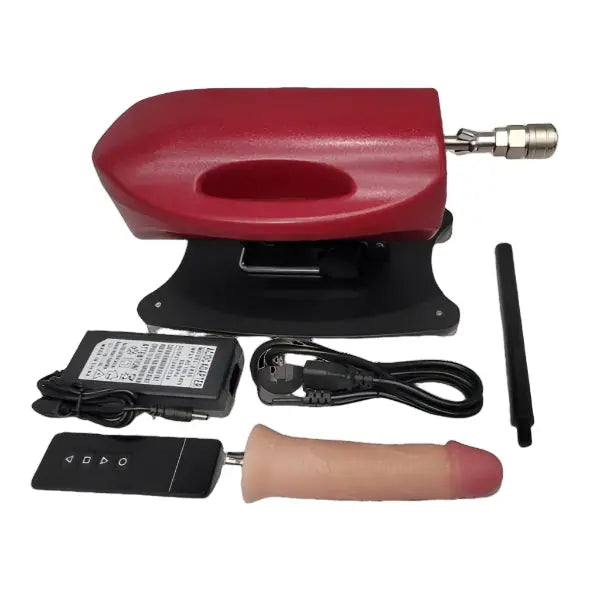 Tommy Gun Silent Thruster | 5 Pack Dildo | Remote | Floor Suction | Mega Thrust 260 Pr/m Fetish Fantasy