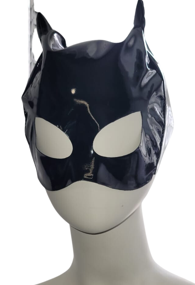 Katty Mask | Black Patent  | High Quality Material