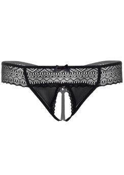 Daring Roxanne | Crotchless | Embroidery | 4 Way Stretch