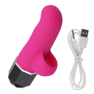 Lipstick Finger G Spot | Silicone | USB | 12 modes | Clit & Vagina | Silent