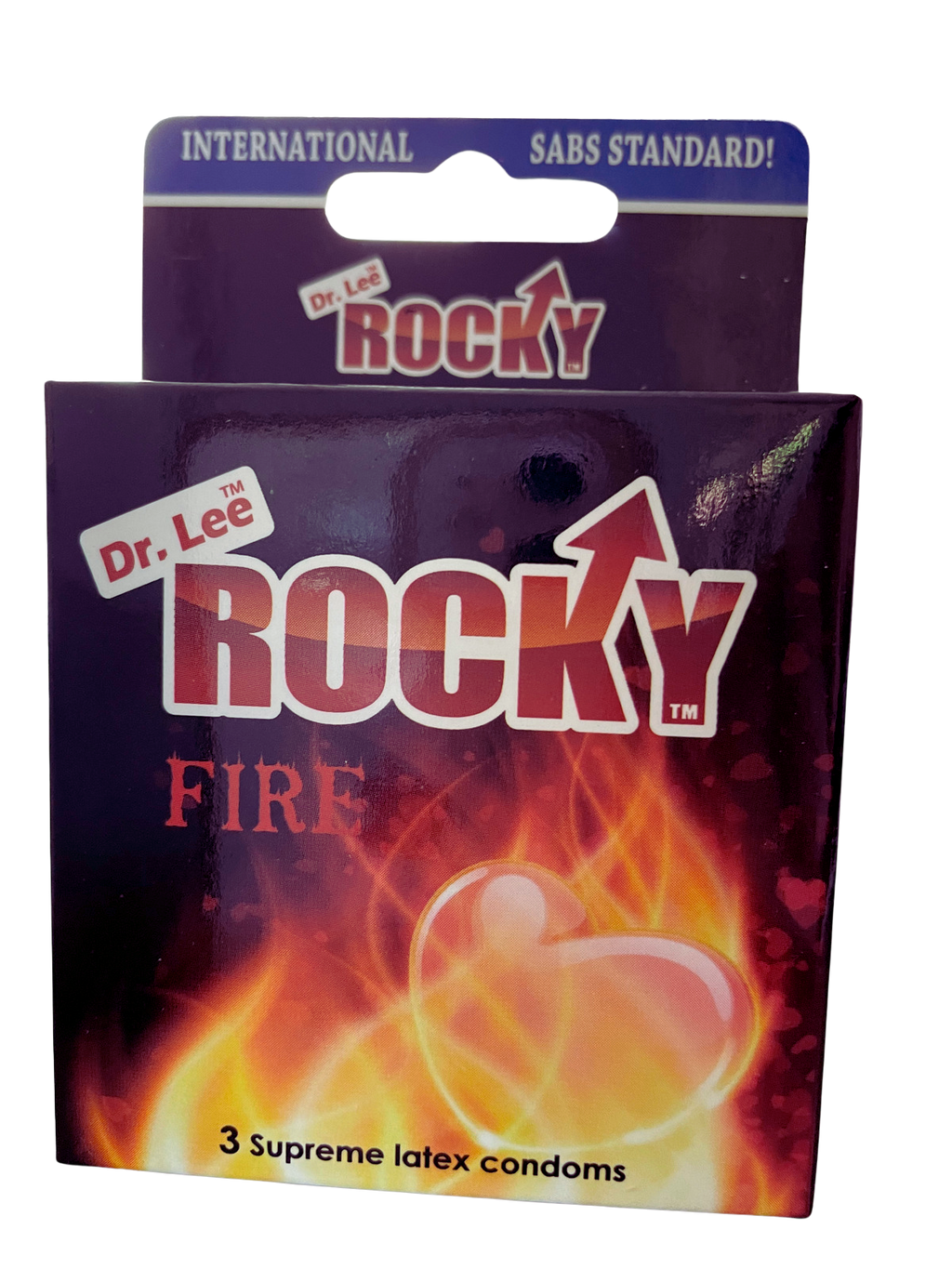 Rocky Fire | 3 Pack | Supreme Latex | Condom | One Size | SABS Approve…