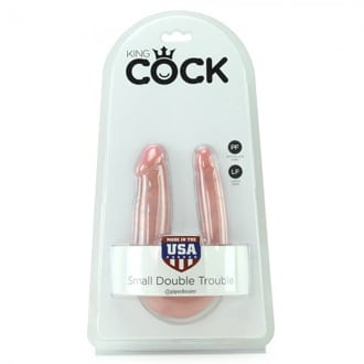King Cock | Double Trainer Dildo | 4.5" - 12" Play
