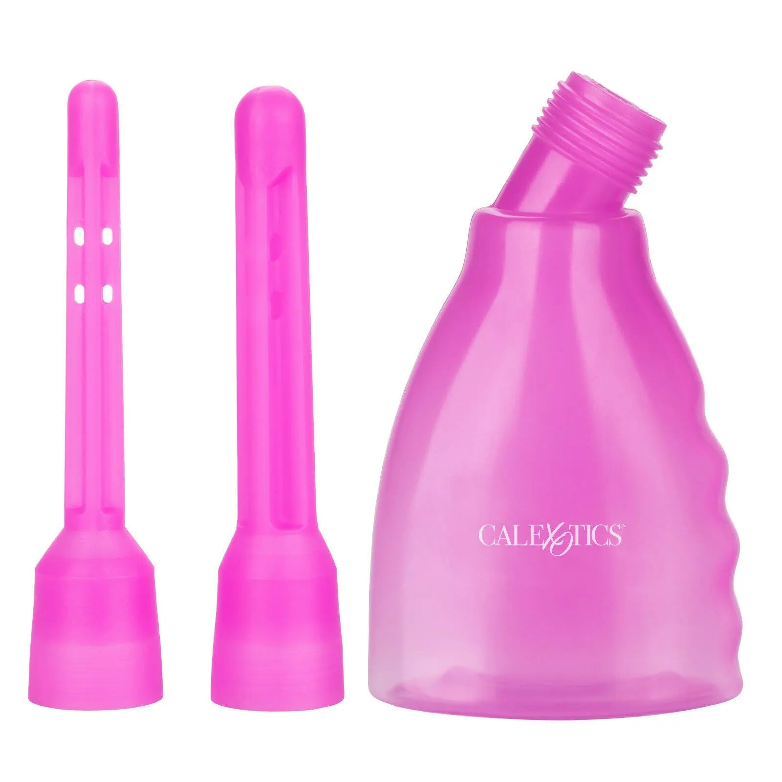 Reusable Ultimate Douche and Enema with 2 Interchangeable Nozzles