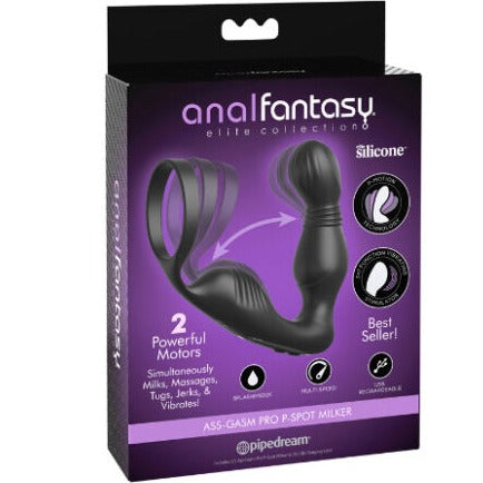 Anal Fantasy Elite  | Vibrating Massager | 2 Motors | USB