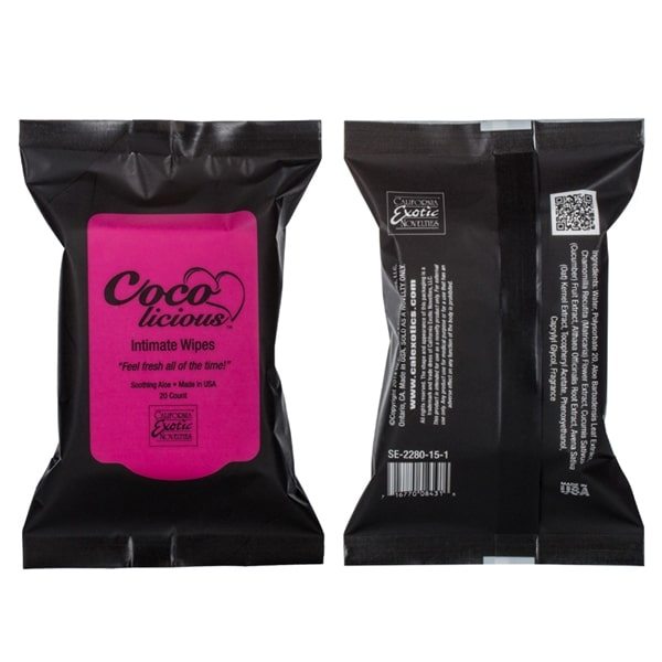 Coco Licious Intimate Wipes | My Sex Shop