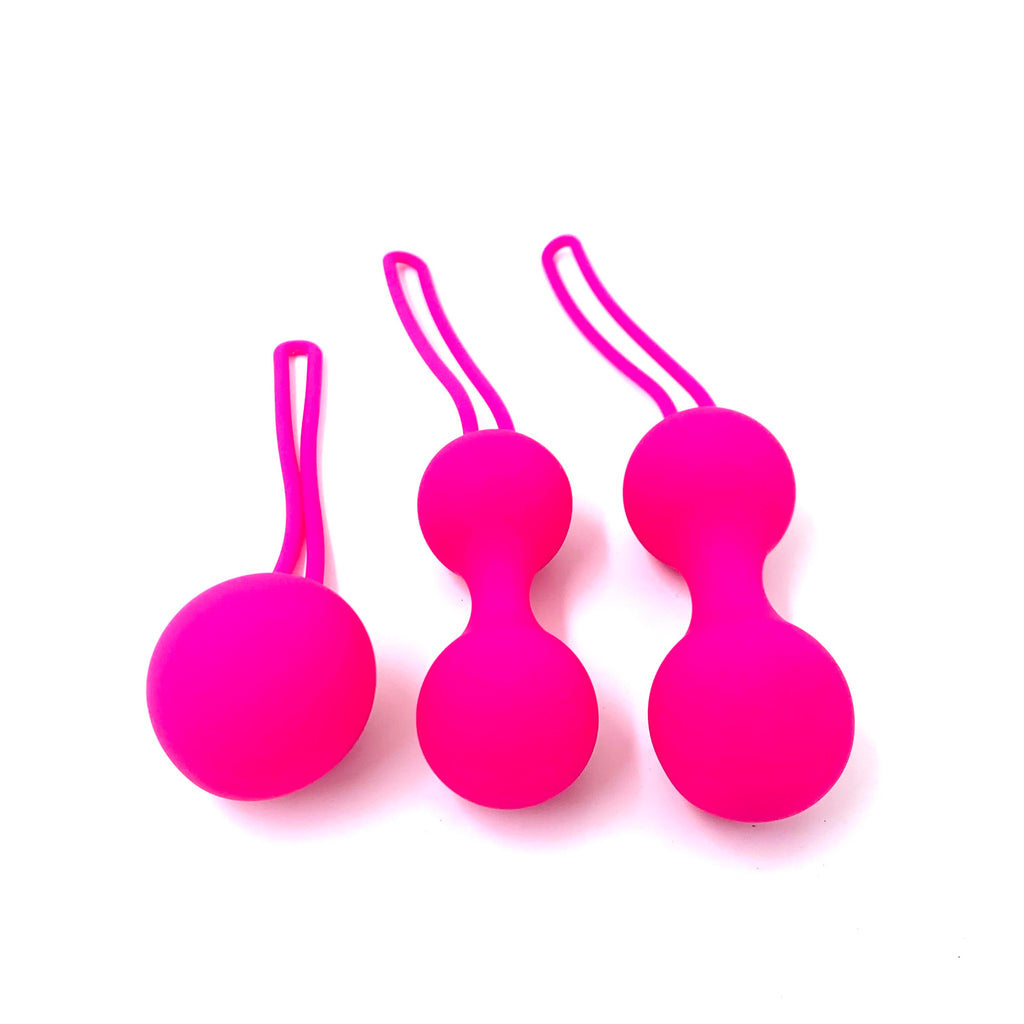 Come Closer | Kegel Ball Set | Pink | Silicone