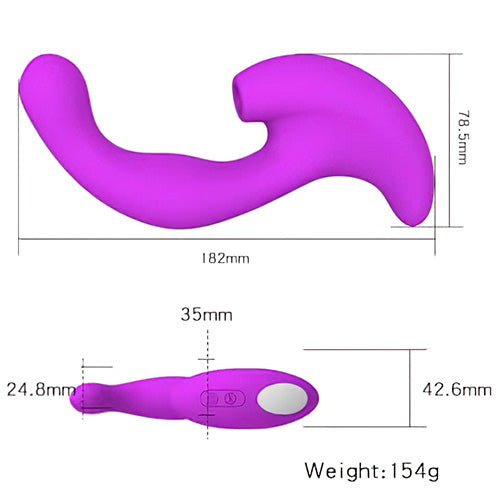 Toy Joy Violet Air Pressure | Clitoral Suction | G-Spot Stimulator | USB