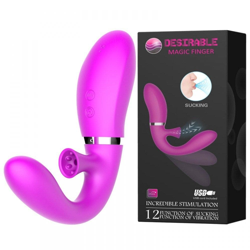 Come Closer Magic Vibrator | Soft Flex Silicon | Clitoral Sucking | G Spot | USB