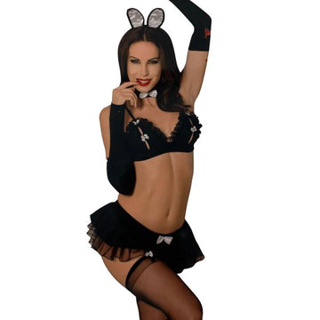 Elawin Lingerie | 6 piece Bunny costume lingerie set