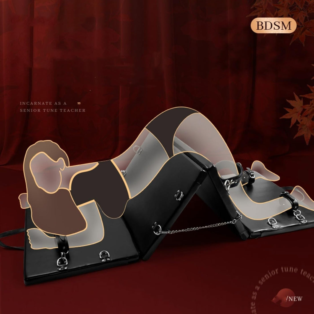 Heavy Duty Bondage Sex Furniture | Travel | PU leather | Handcuffs | Ankle Cuffs
