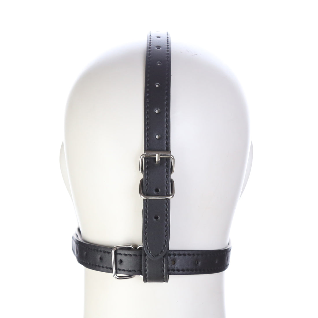 Kink Deep Throat Head Harness | Pink Lips Open Mouth | Adjustable | Fetish | Unisex