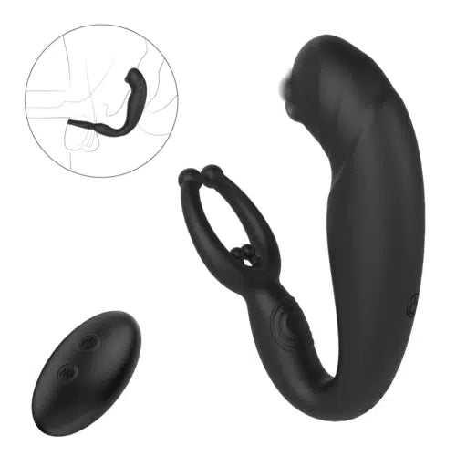 3 in 1 Prostate | Remote Control | Massager | 9 Sliding Modes