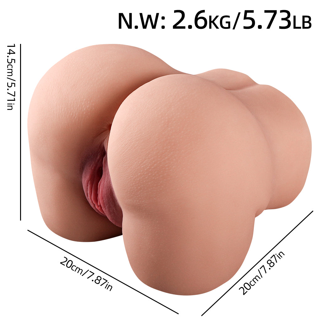 Amy Butt 3D Realistic | Vagina | Ass | Flesh | 2 holes | 2.6 Kg