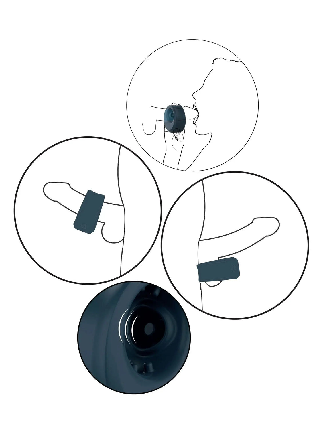 2 In 1 Pleasure Enhancer Cock Ring | Pulsating | Vibrating | USB https://www.mysexshop.co.za/