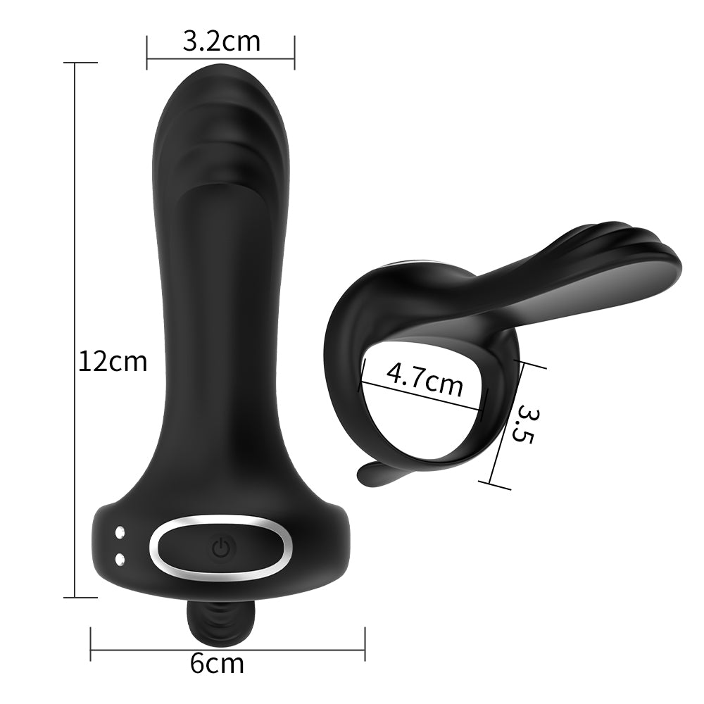 Eros Silent Vibrating Cock Sleeve Ring | Heavy Duty | Extra Girth  | USB  | Remote