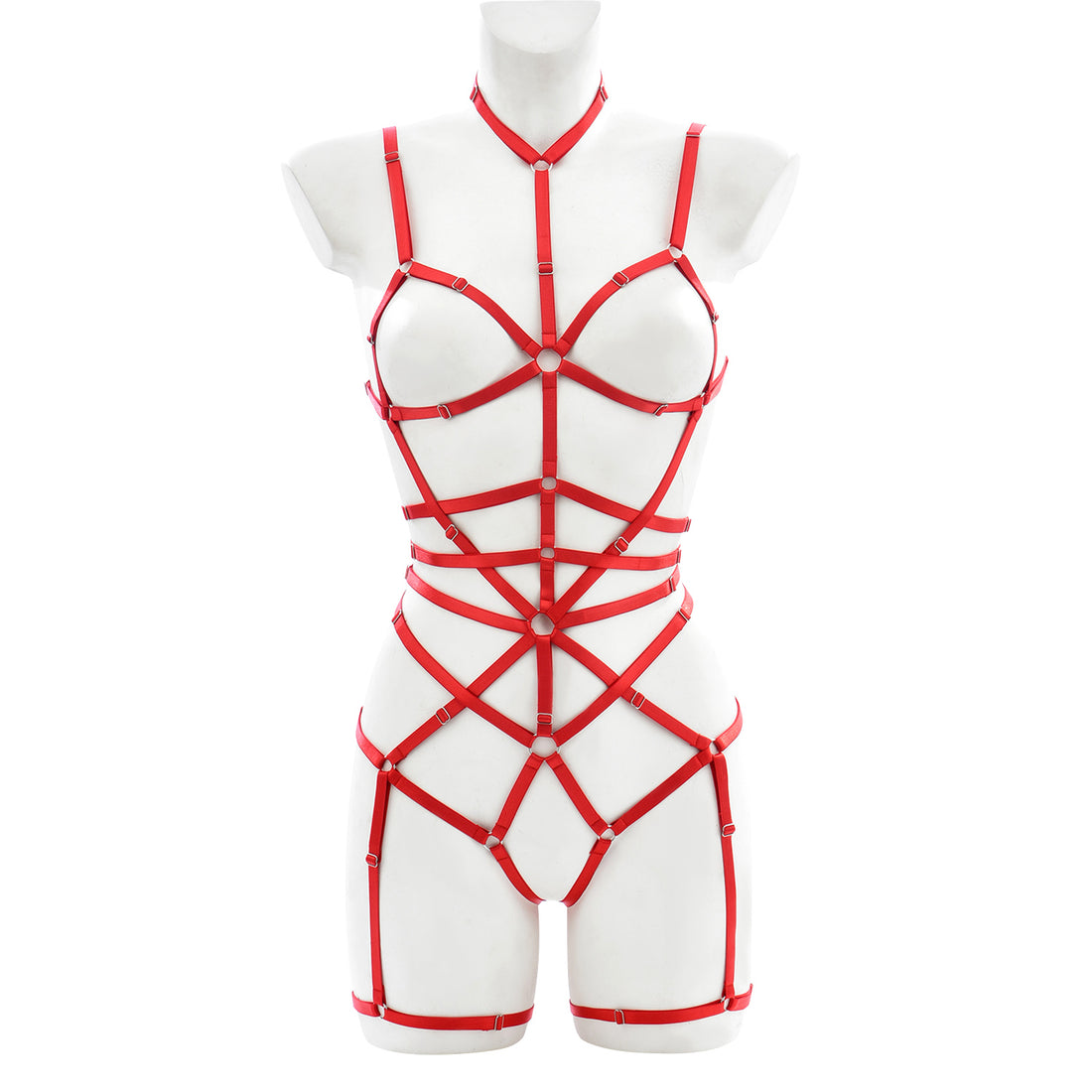 Fetish  Body Strap Harness | Adjustable | One Size Spadax