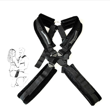 Fetish Fantasy Position Master With Cuffs Black | Buy Sex Toys Online