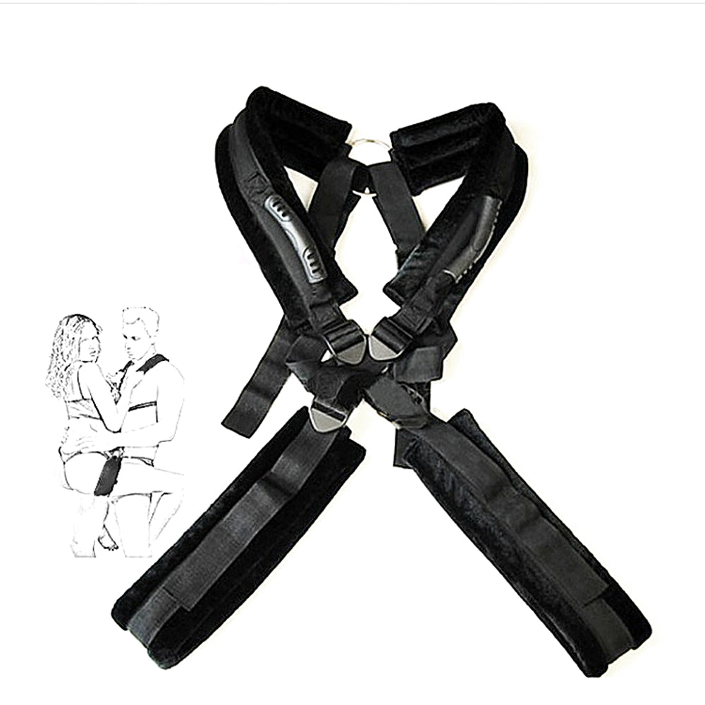 Fetish Fantasy Position Master With Cuffs Black | Buy Sex Toys Online