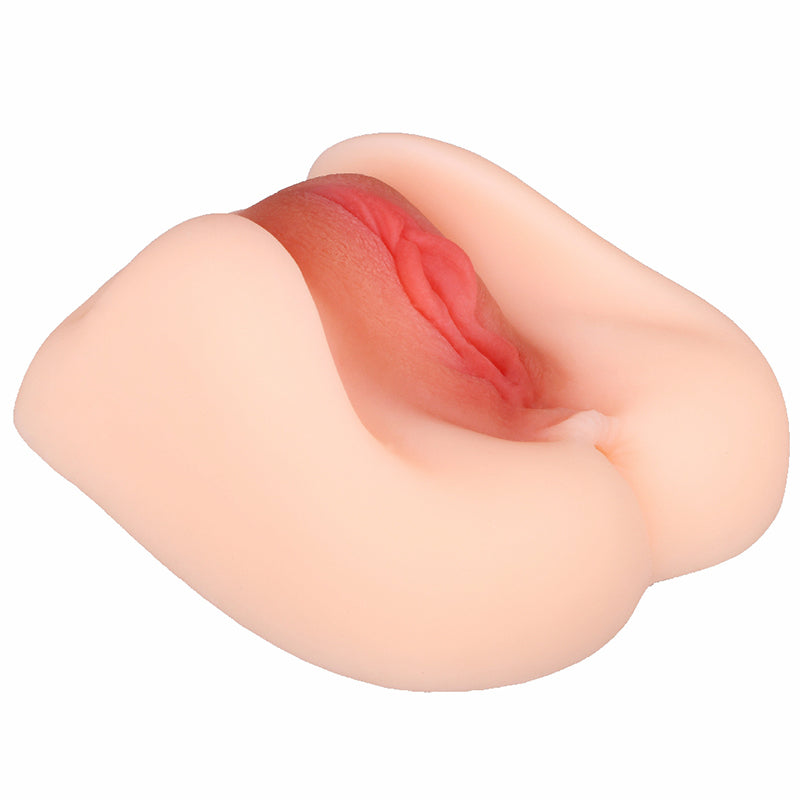 Realistic Vagina & Anal Masturbator | 2 In 1 Flesh | 1.2 Kg
