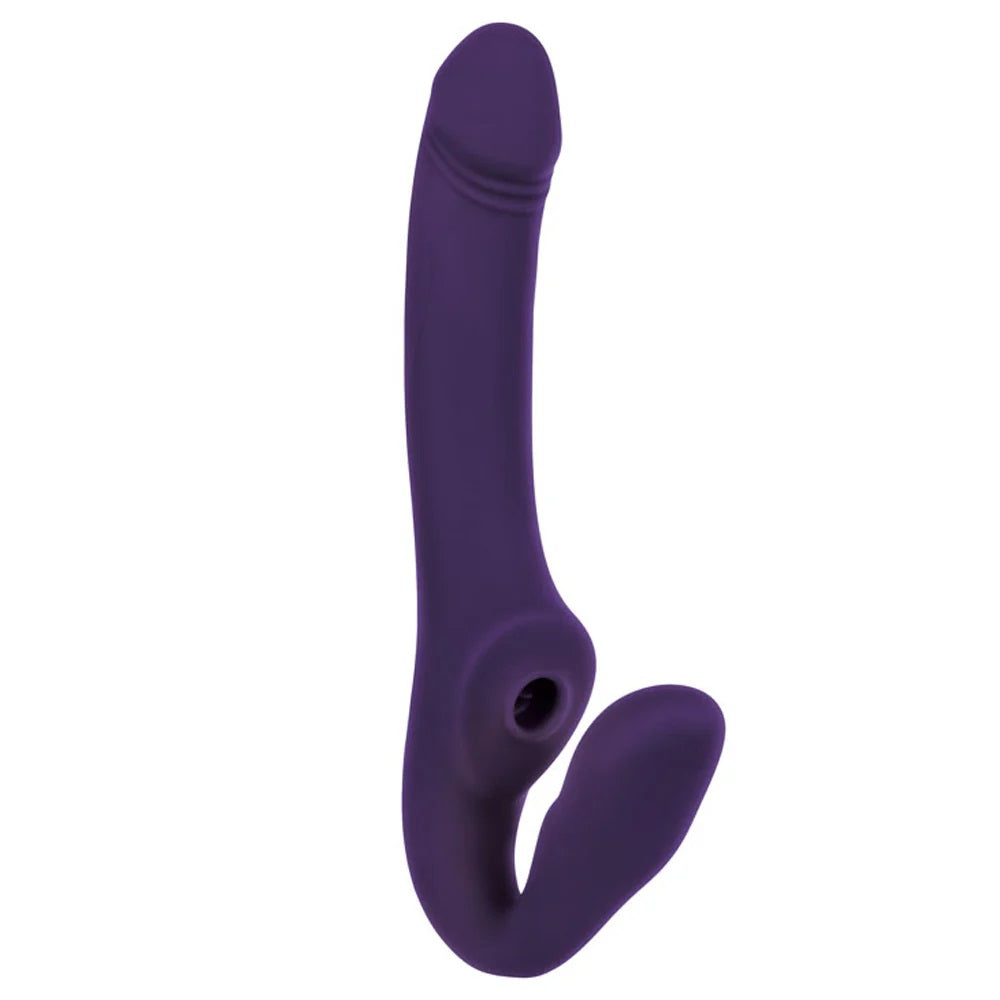 Evolved 2 Become 1 | Strap-On Vibrating Dildo | Remote | Purple https://www.mysexshop.co.za/