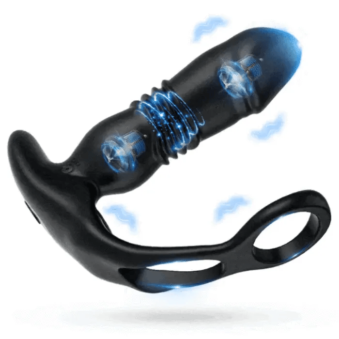 3 IN 1  Anal Vibrator | Remote Control | Cock Ring | Prostate Stimulator Come Closer