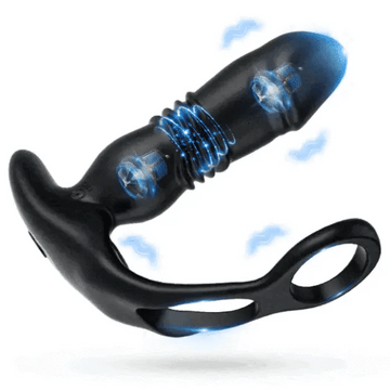 3 IN 1  Anal Vibrator | Remote Control | Cock Ring | Prostate Stimulator Come Closer
