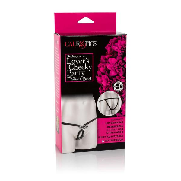 Fetish Panties | Power Bullet | Stroker Beads | USB | Adjustable | OS