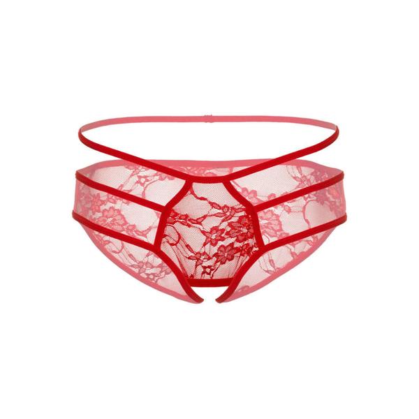 Daring Jade  | Crotchless | Embroidery | 4 Way Stretch