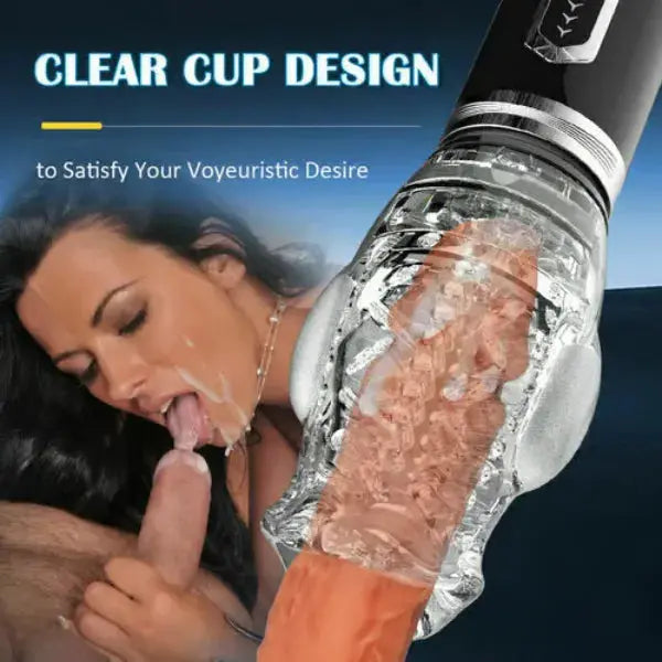 3D Thunder Suck | Rotating Oral Sex Masturbator | Automatic | Open Cup Design https://www.mysexshop.co.za/