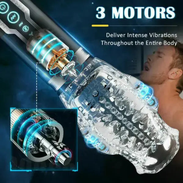 3D Thunder Suck | Rotating Oral Sex Masturbator | Automatic | Open Cup Design https://www.mysexshop.co.za/