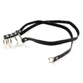 4 Gates Of Hell Cock Ring With Strap | 4 Rings | Fetish | Black | Adjustable https://www.mysexshop.co.za/