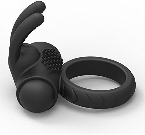 Vibrating Rabbit Cock Ring | Clit Stimulator | Removable  Speed Bullet
