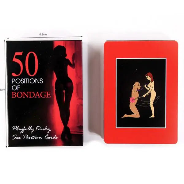 50 Positions of Bondage Cards Calexotics