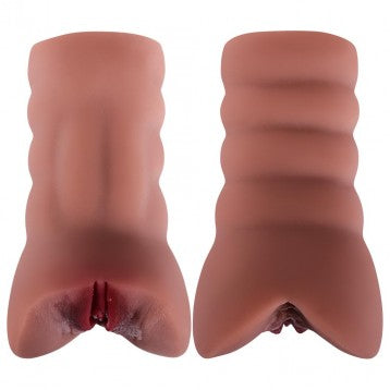 2 In 1 Masturbator | Pussy | Anal | Tan