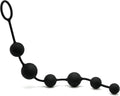 6 Balls Anal Butt Plugs| Silicone | Black Calexotics