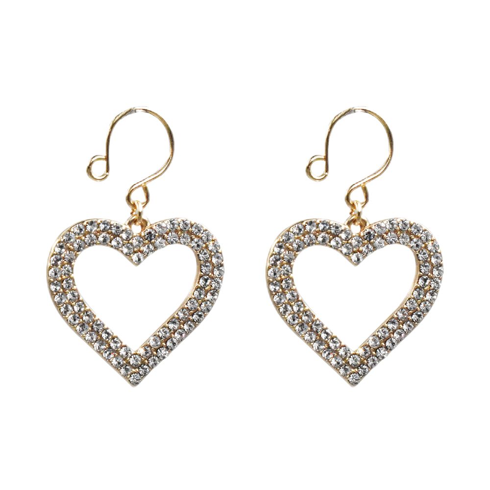 Come Closer Non Piercing | Gold Nipple Heart Ring | Unisex With Diamonds