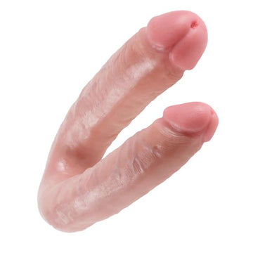 King Cock U-Shaped Double Trouble | Large | Nude