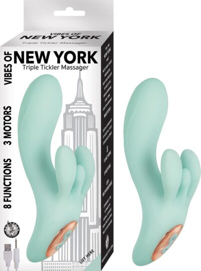 New York Triple Tickler | 3 Motors | 24 Modes | RoHS compliant | Water…