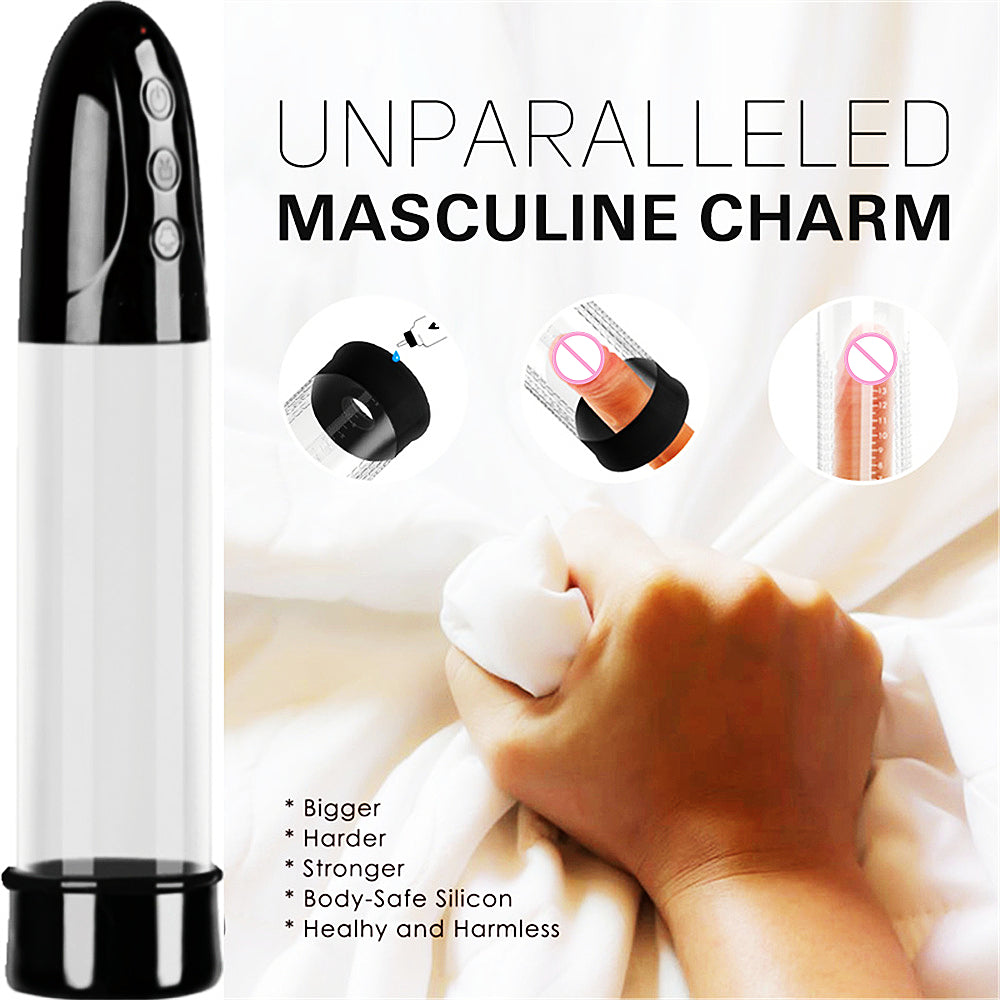 Come Closer Rechargeable Automatic Penis Pump | 22cm Insert | Black | …