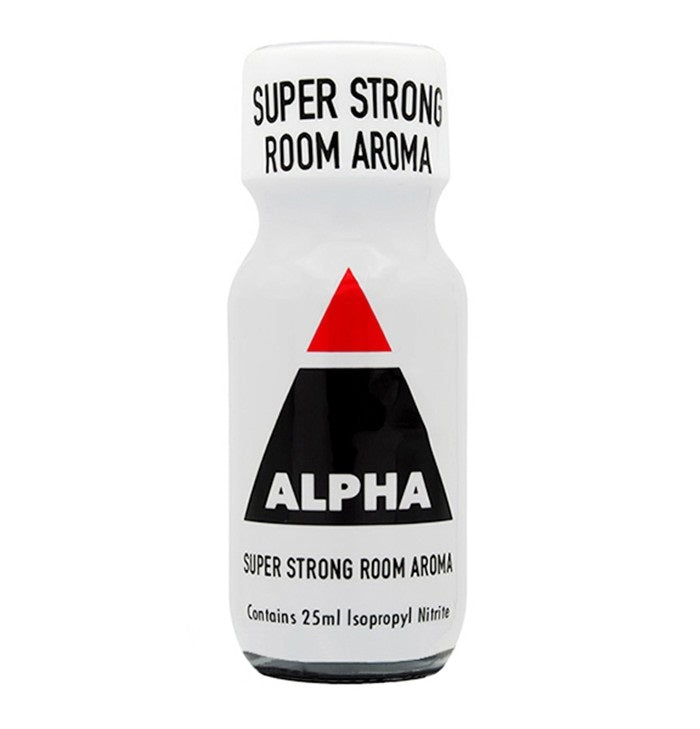 Alpha Super Strong | Room Aroma Poppers | 25ml Isopropyl Nitrite