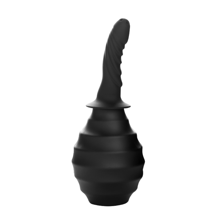 Full Size Anal Douche  | Silicone | backflow Valve |  300 ml