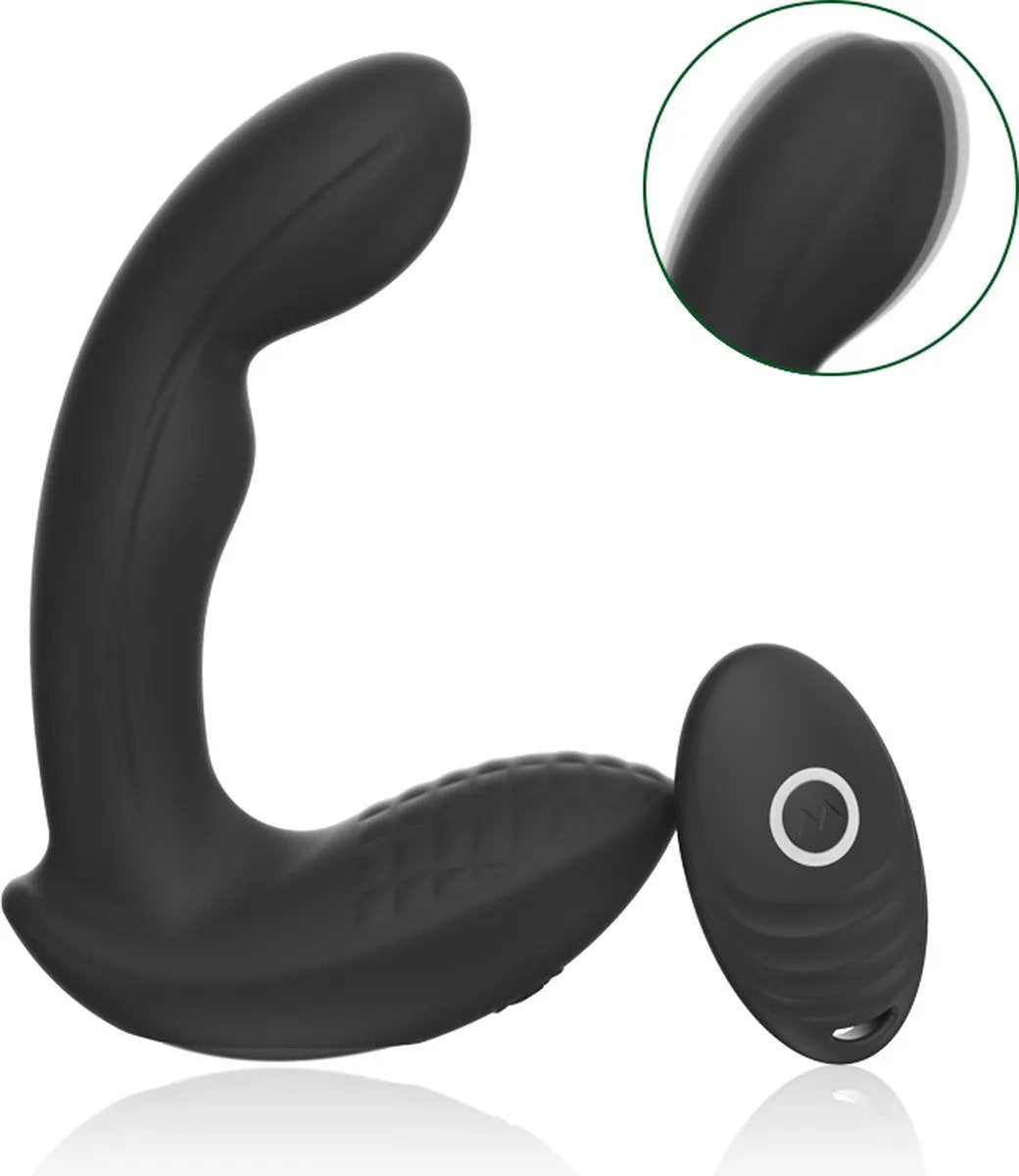 Aaron Prostate Massager | Ergonomic | Enhanced P-Spot | Remote Control Come Closer