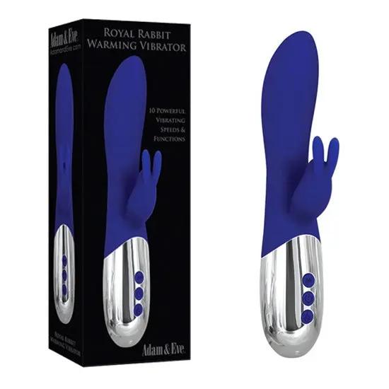 Adam & Eve Royal Rabbit Preheating Vibrator | Dual Motor | 10 Powerful speeds Come Closer